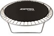 Batutas ZIPRO Jump Pro Premium 12FT, 374 cm, su vidiniu apsauginiu tinklu цена и информация | Batutai | pigu.lt