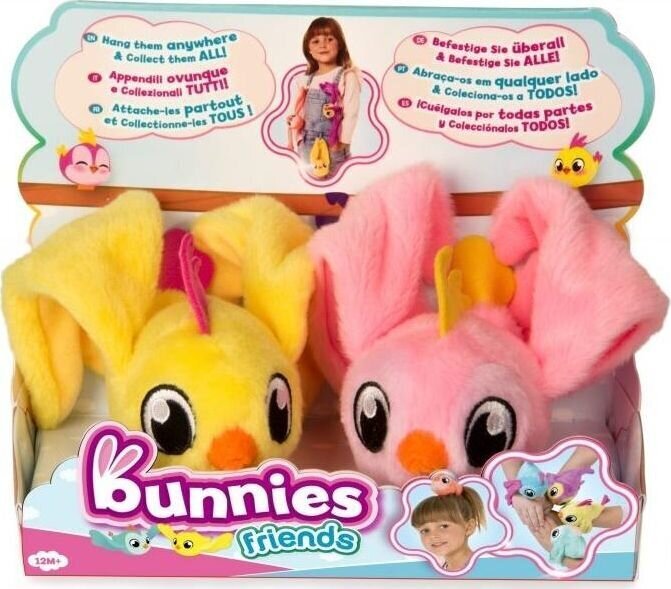 Žaislas Tm Toys Bunnies Friends 2vnt., BUN097223/97841 kaina ir informacija | Žaislai kūdikiams | pigu.lt