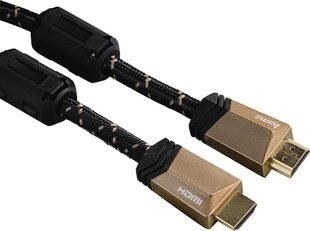 HDMI-кабель Hama Premium / 1,5 м цена и информация | Кабели и провода | pigu.lt