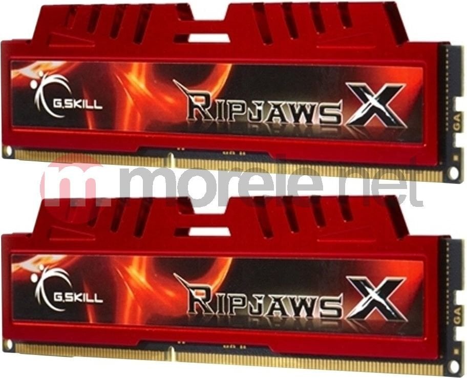 G.Skill RipjawsX DDR3 2x4GB 1600MHz CL9 XMP (F3-12800CL9D-8GBXL) kaina ir informacija | Operatyvioji atmintis (RAM) | pigu.lt