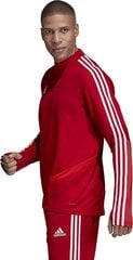 Мужская футбольная футболка Adidas Tiro 19, красная цена и информация | Футбольная форма и другие товары | pigu.lt