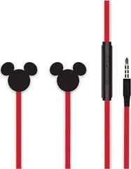 Słuchawki stereo Disney™ Mickey Matt Head 3D czarny|black DEPMIC014 цена и информация | Наушники | pigu.lt