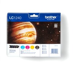 Brother LC1240, juoda ir spalvotos kaina ir informacija | Kasetės rašaliniams spausdintuvams | pigu.lt