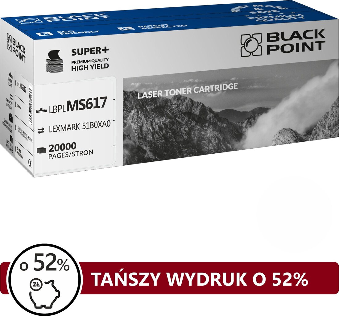 Black Point BLLMX617BKBW kaina ir informacija | Kasetės lazeriniams spausdintuvams | pigu.lt