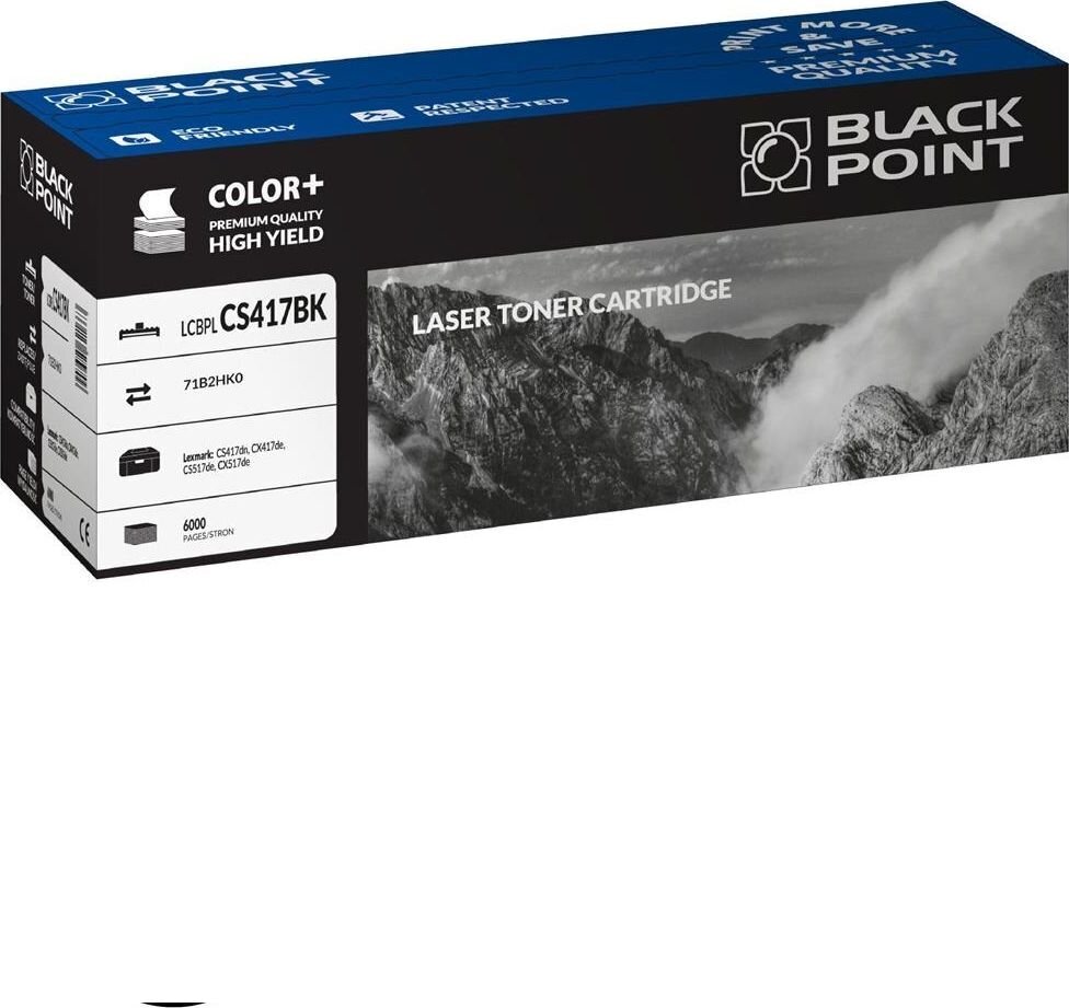 Black Point BLLOPCS417BKBW цена и информация | Kasetės lazeriniams spausdintuvams | pigu.lt