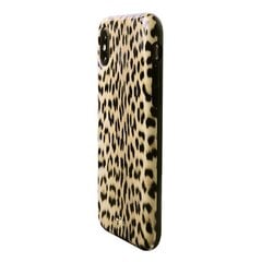 Puro Glam Leopard Cover iPhone Xs Max czarny|black Limited Edition IPCX65LEO1BLK цена и информация | Чехлы для телефонов | pigu.lt