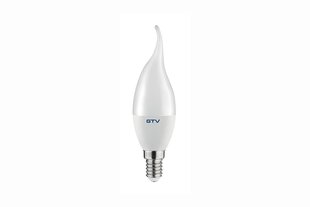 Лампа светодиодная, C37L, SMD 2835, 3000K, E14, 8W,  220-240V, 160°, 700lm, 70mA цена и информация | Электрические лампы | pigu.lt