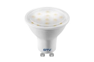 Лампа светодиодная, SMD 2835, GU10, 3000K, 3,5W, AC180-250V, 120°, 350lm, 38mA цена и информация | Электрические лампы | pigu.lt