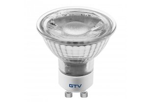 Лампа светодиодная GU10, 5 Вт, 400 Лм, 4000K, 220-240В, 38° цена и информация | Электрические лампы | pigu.lt