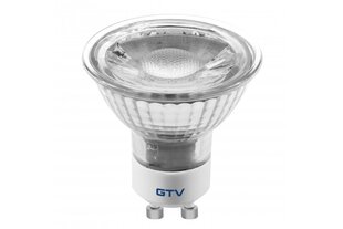 LED lemputė GU10, 5W, 400lm, 6400K, 220-240V, 38° kaina ir informacija | Elektros lemputės | pigu.lt