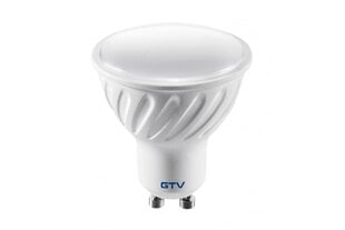 LED lemputė GU10, 7w, 550lm, 6400K, 180-250V, 120° kaina ir informacija | Elektros lemputės | pigu.lt