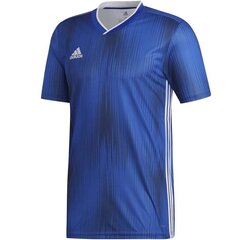 Vaikiški marškinėliai adidas Tiro 19 Jersey JUNIOR mėlyna DP3532/DP3179 kaina ir informacija | Adidas teamwear Spоrto prekės | pigu.lt
