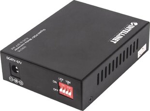 Гигабитный медиаконвертер Intellinet PoE+ 1000Base-T RJ45 в слот SFP цена и информация | Коммутаторы (Switch) | pigu.lt