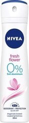 Дезодорант-спрей Nivea Frech Flower для женщин, 150 мл цена и информация | Nivea Кухонные товары, товары для домашнего хозяйства | pigu.lt