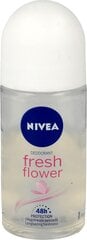 Шариковый дезодорант для женщин Nivea Fresh Flower, 50 мл цена и информация | Дезодоранты | pigu.lt