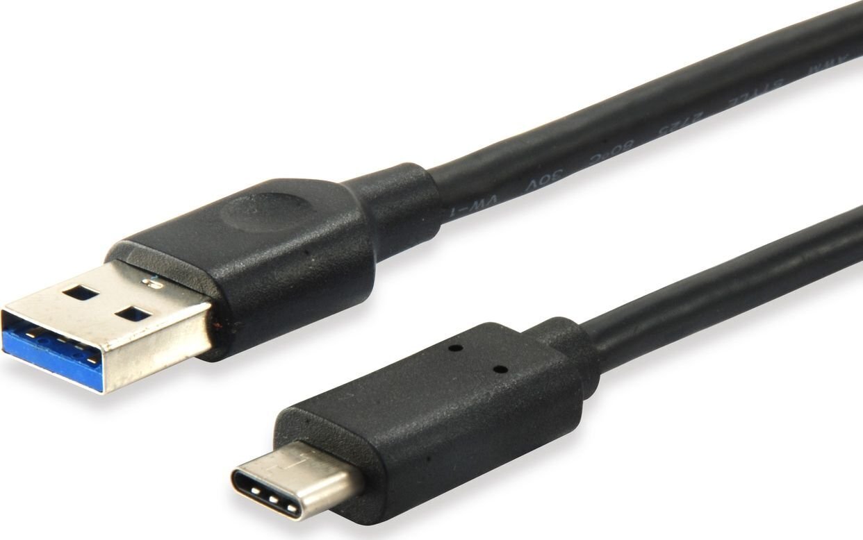 Equip USB-A - USB-C 0.5 m (128345) kaina ir informacija | Laidai telefonams | pigu.lt