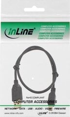 InLine USB-A - miniUSB 0.3 м (31803P) цена и информация | Кабели для телефонов | pigu.lt