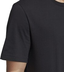 Marškinėliai vyrams Adidas Essentials Plain Tee DU0367, juodi kaina ir informacija | Vyriški marškinėliai | pigu.lt