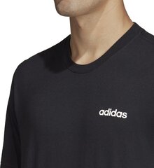 Marškinėliai vyrams Adidas Essentials Plain Tee DU0367, juodi kaina ir informacija | Vyriški marškinėliai | pigu.lt