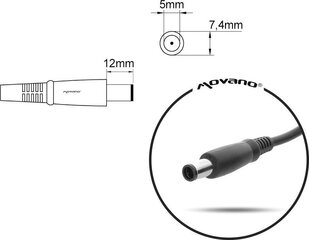 Mitsu ZM/HP18535P цена и информация | Зарядные устройства для ноутбуков | pigu.lt