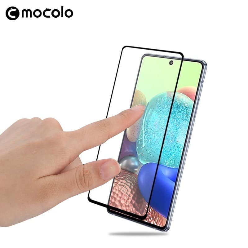 Apsauginis stiklas Mocolo 2.5D Full Glue Glass skirtas Oppo A93 5G цена и информация | Apsauginės plėvelės telefonams | pigu.lt