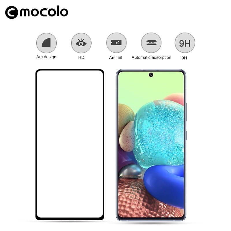 Apsauginis stiklas Mocolo 3D Glass Full Glue skirtas iPhone 13 Mini kaina ir informacija | Apsauginės plėvelės telefonams | pigu.lt