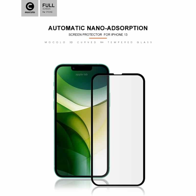 Apsauginis stiklas Mocolo 3D Glass Full Glue skirtas iPhone 13 Mini kaina ir informacija | Apsauginės plėvelės telefonams | pigu.lt