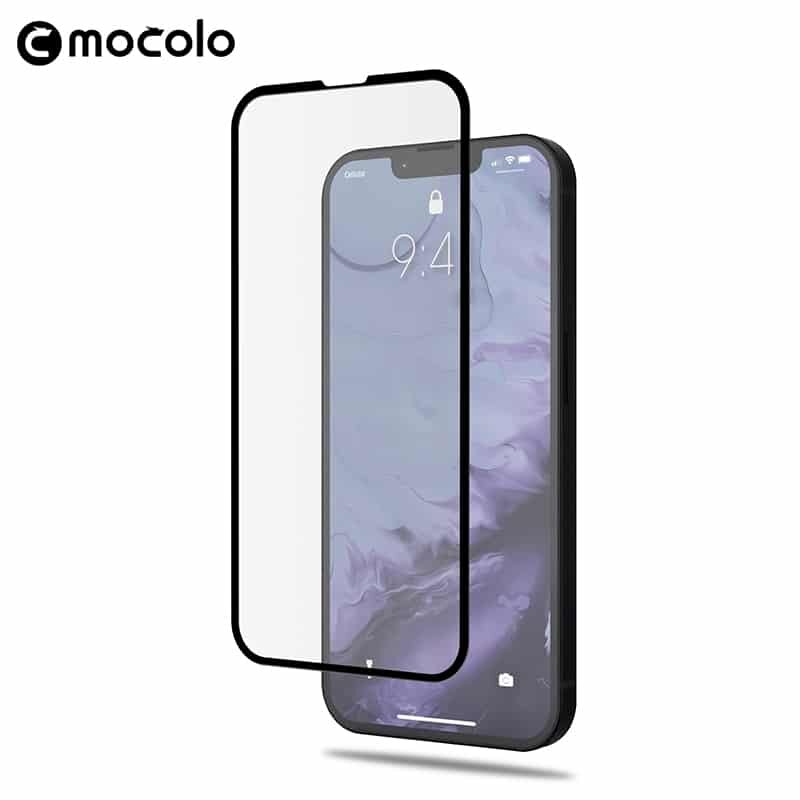 Apsauginis stiklas Mocolo 3D Glass Full Glue skirtas iPhone 13 Mini kaina ir informacija | Apsauginės plėvelės telefonams | pigu.lt