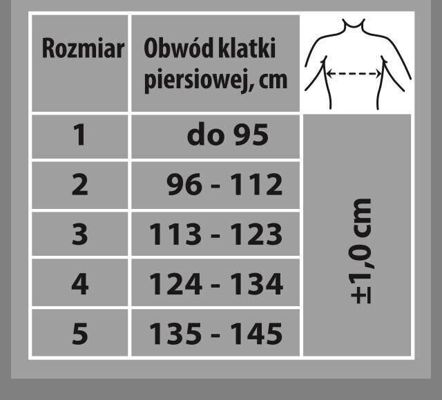 Ortopedinis diržas, Toros Group, 4 dydis, juodas kaina ir informacija | Įtvarai | pigu.lt