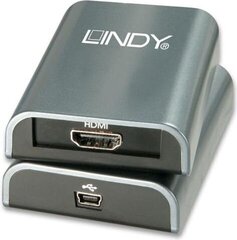 Lindy 5352710 цена и информация | Адаптеры, USB-разветвители | pigu.lt