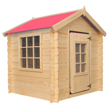 Timbela детский деревянный игровой домик «Малыш красный» цена и информация | Детские игровые домики | pigu.lt
