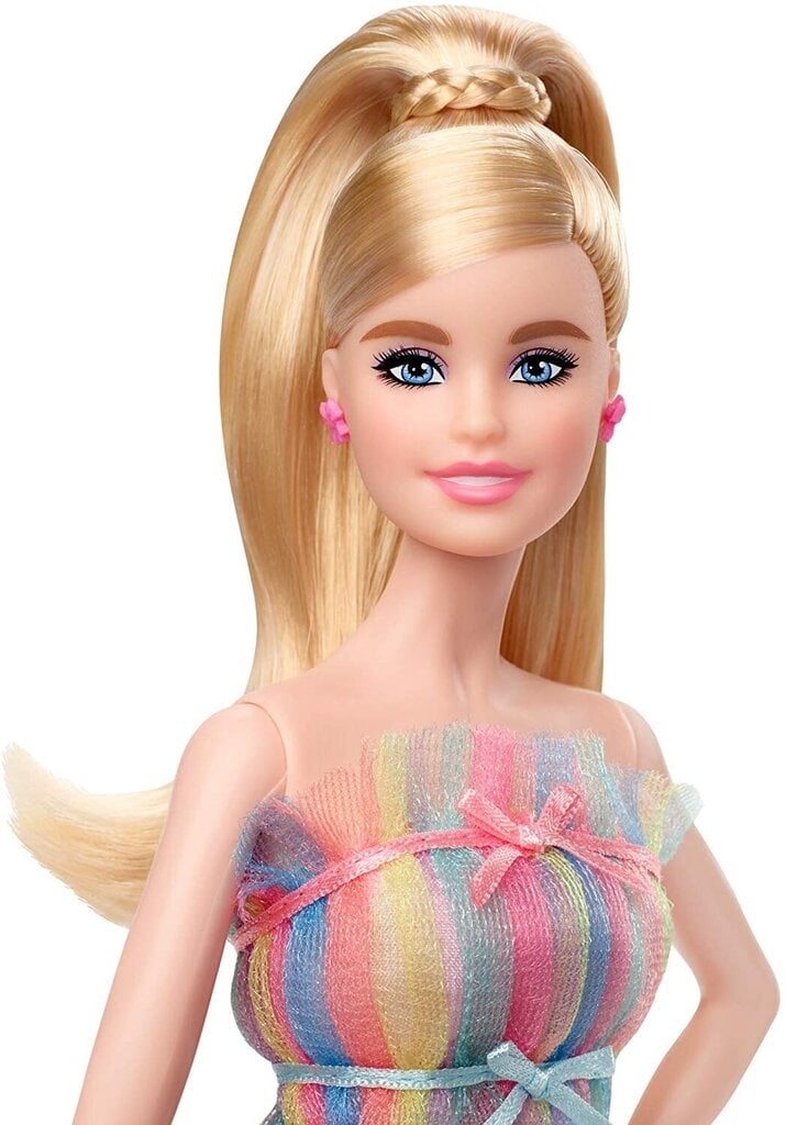 Lėlė Barbie Su gimtadieniu! GHT42 kaina ir informacija | Žaislai mergaitėms | pigu.lt