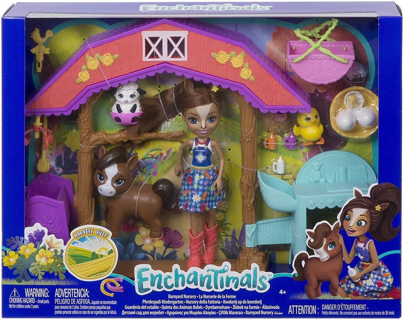 Enchantimals rinkinys Gyvūnėlių ferma, GJX23 kaina ir informacija | Žaislai mergaitėms | pigu.lt