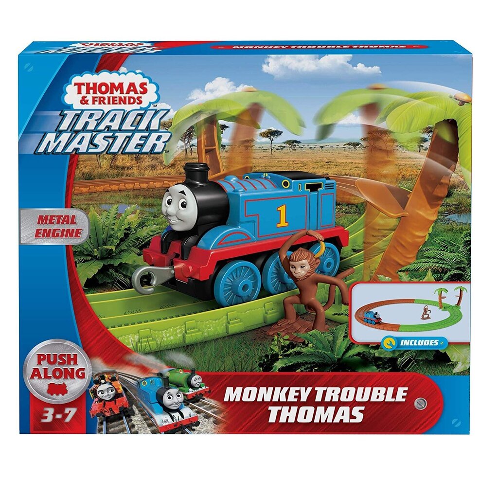 Trasa Afrika Tomas ir draugai (Thomas&Friends), GJX83 цена и информация | Žaislai berniukams | pigu.lt