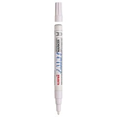 Постоянный маркер Uni-Ball Paint PX-21L Белый 12 штук цена и информация | Принадлежности для рисования, лепки | pigu.lt