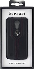 Чехол Ferrari FEMTHCS4MBL для Samsung Galaxy S4, черный цена и информация | Чехлы для телефонов | pigu.lt