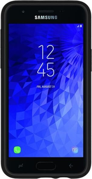 Dėklas Spigen 31617-uniw skirtas Samsung Galaxy J3 2018, juoda цена и информация | Telefono dėklai | pigu.lt