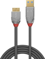 CABLE USB3.2 A TO MICRO-B 0.5M/CROMO 36656 LINDY цена и информация | Кабели для телефонов | pigu.lt