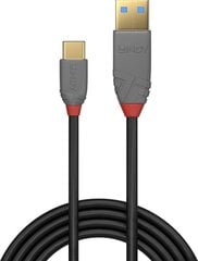 2m USB 2.0  Type A to C Cable, Anthra Line Lindy 36887 цена и информация | Кабели для телефонов | pigu.lt