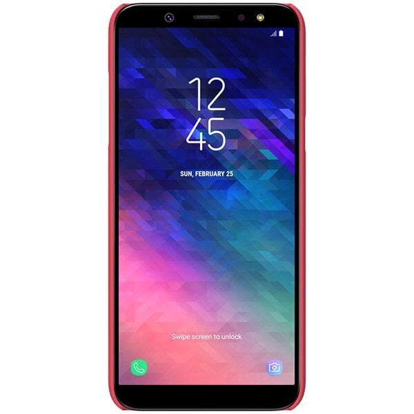 Dėklas Nillkin skirtas Samsung Galaxy A6 Plus 2018, raudona kaina ir informacija | Telefono dėklai | pigu.lt