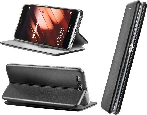 Dėklas Book Elegance Samsung G965 S9 Plus, juoda цена и информация | Telefono dėklai | pigu.lt