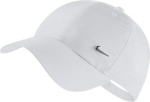 Nike кепка с носиком мужская C1665, белая цена и информация | Мужские шарфы, шапки, перчатки | pigu.lt