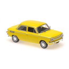 NSU TT 1967 Yellow Car Model Maxichamps 1:43 kaina ir informacija | Kolekciniai modeliukai | pigu.lt