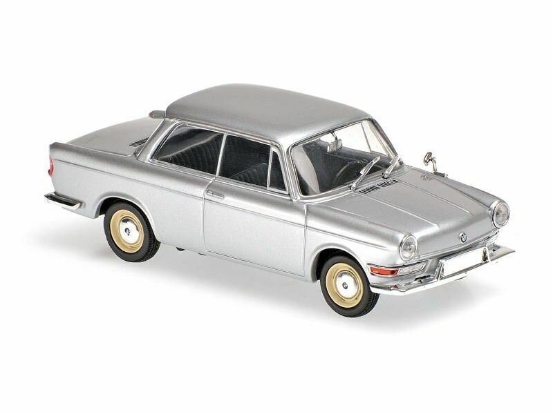 BMW 700 LS 1960 Silver Maxichamps 1:43 цена и информация | Kolekciniai modeliukai | pigu.lt