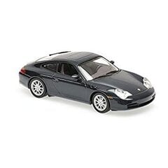 Kolekcinis modeliukas Maxichamps Porsche 911 Coupe - 2001 - Black Car Model 1:43, juodas kaina ir informacija | Kolekciniai modeliukai | pigu.lt