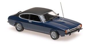 FORD CAPRI II – 1974 – DARK BLUE Maxichamps 1:43 цена и информация | Коллекционные модели автомобилей | pigu.lt