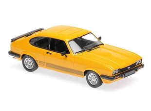 Ford Capri - 1982 - Orange Car Model Maxichamps 1:43 kaina ir informacija | Kolekciniai modeliukai | pigu.lt