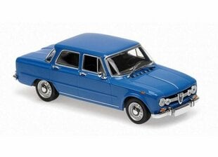 Модель машины ALFA ROMEO GIULIA 1600 - 1970 - DARK BLUE Car Model Maxichamps 1:43 цена и информация | Коллекционные модели автомобилей | pigu.lt