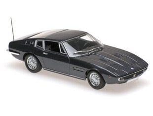 Maserati Ghibli coupe – 1969 – Brown metallic Car Model Maxichamps 1:43 kaina ir informacija | Kolekciniai modeliukai | pigu.lt