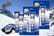 Kosmetikos rinkinys Malibu Ski: lūpų balzamas 4 g + veido kremas 40 ml цена и информация | Lūpų dažai, blizgiai, balzamai, vazelinai | pigu.lt